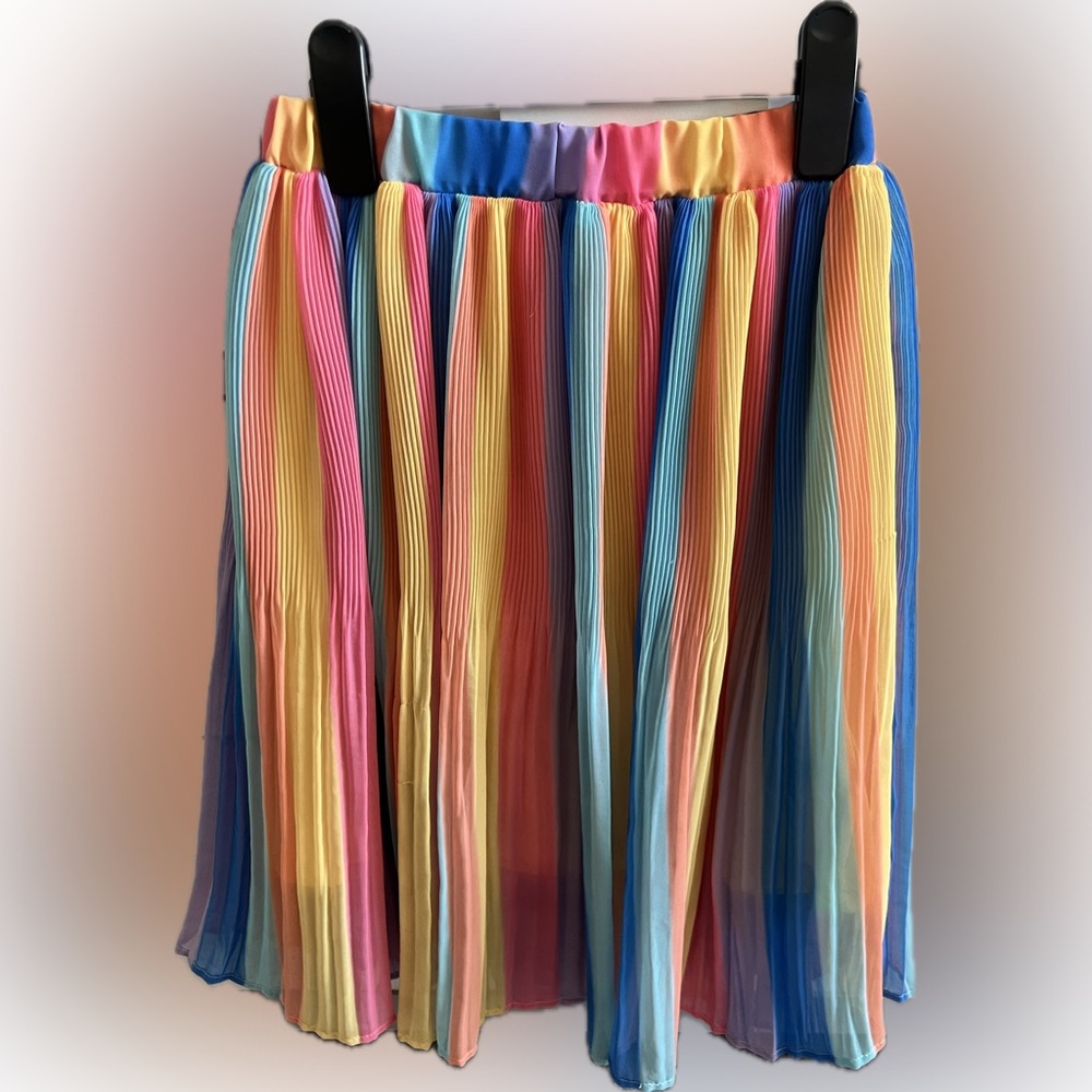 NEXT  Colorful Next floaty twirl skirt - size 8 years